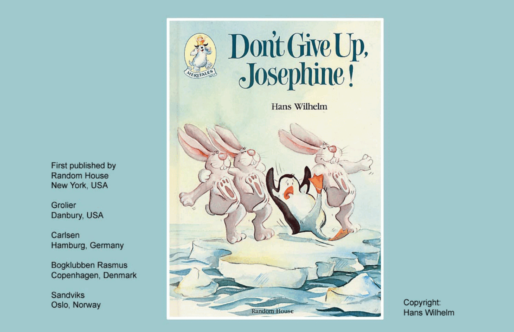 Don't Give Up, Josephine! by Hans Wilhelm (childrensbooksforever).pdf,第1页预览