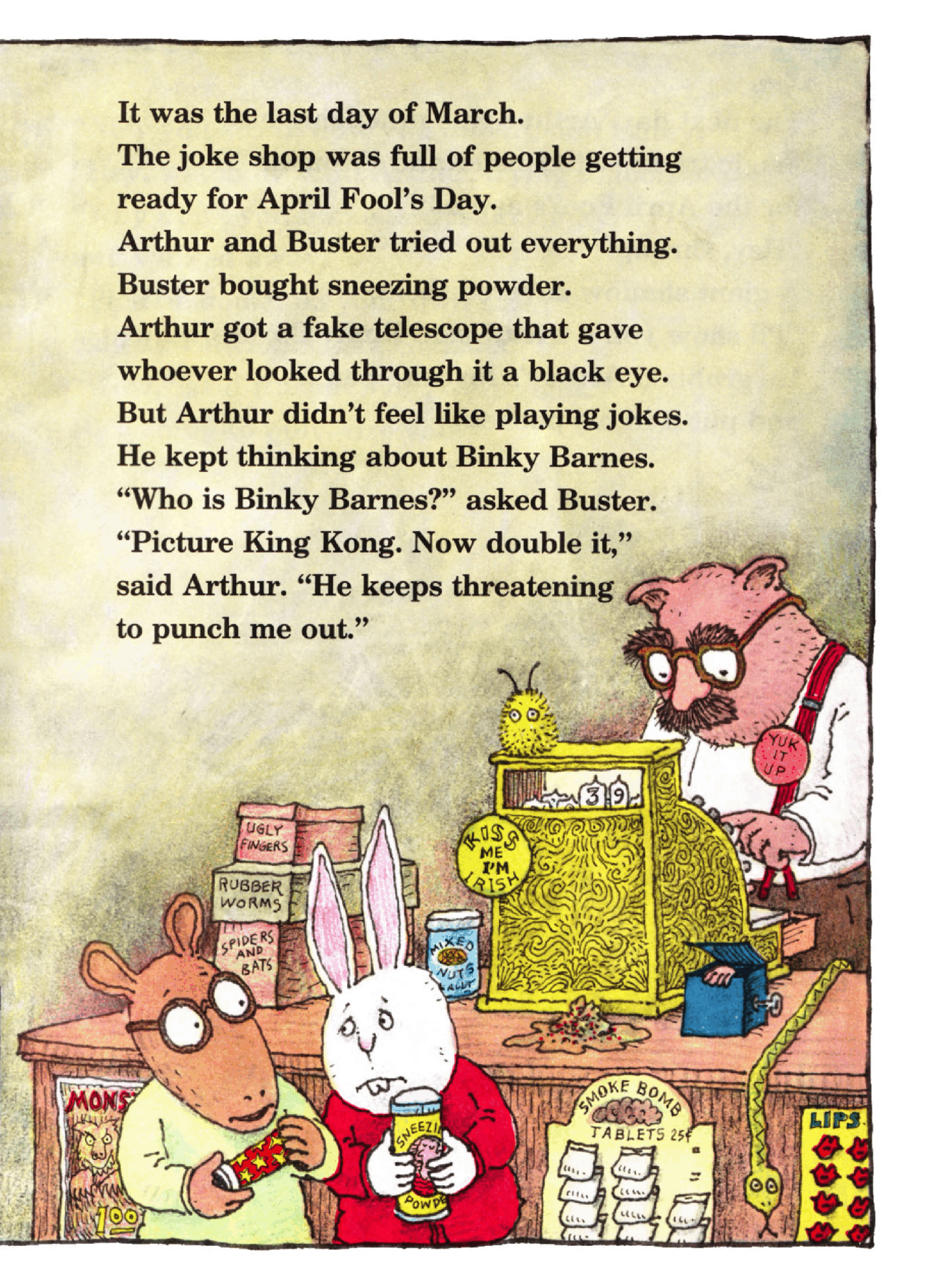 Arthur的An Arthur advanture系列Part 4—Arthur's April Fool.pdf，第4页预览