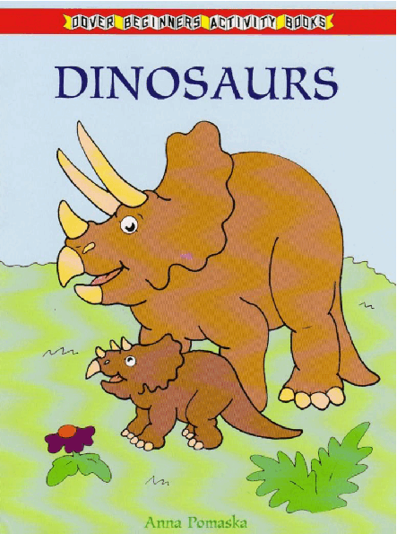 Dover Beginners Activity Books - Dinosaurs.pdf,第1页预览