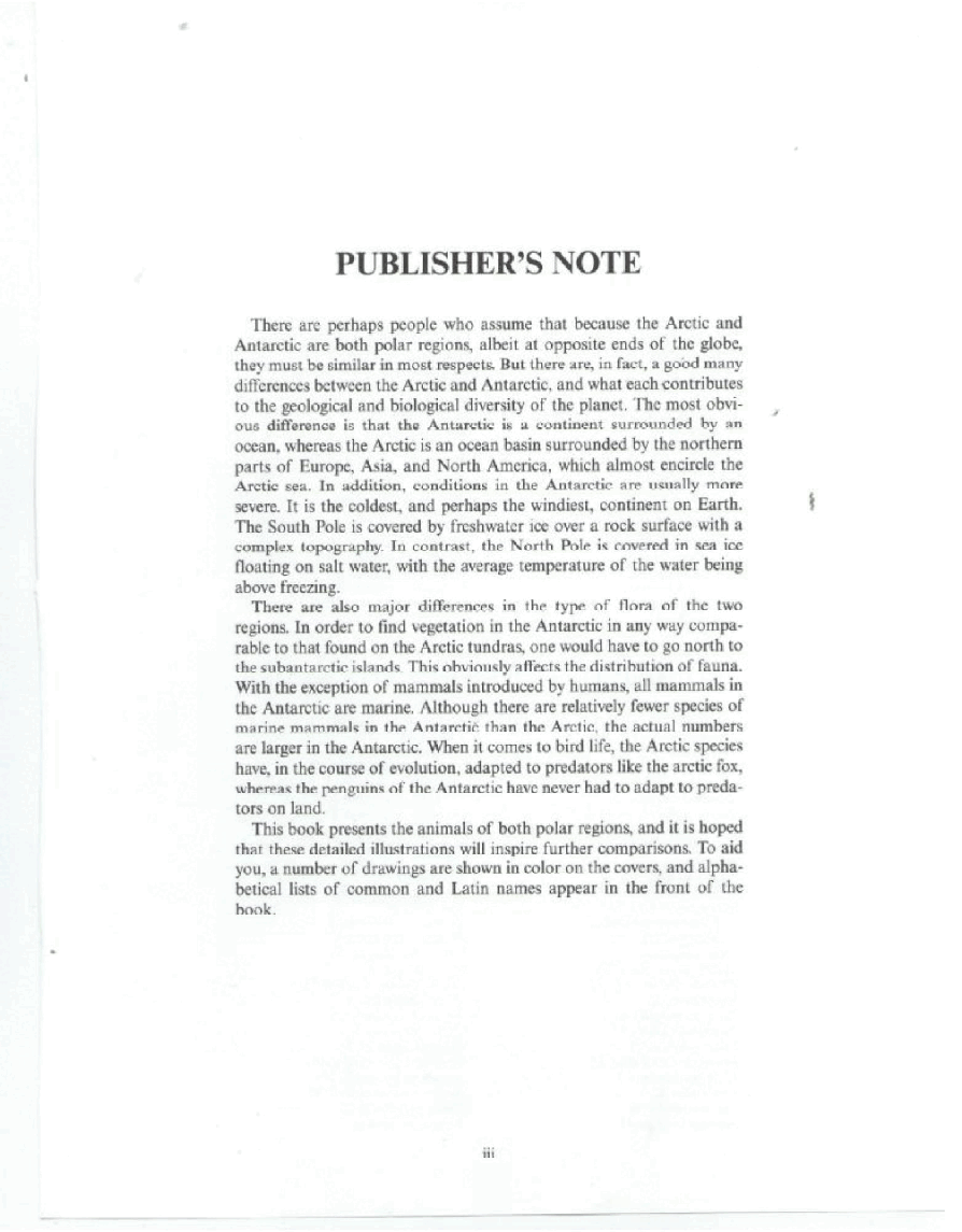 Dover Coloring Book - Arctic and Antarctic Life.pdf,第3页预览
