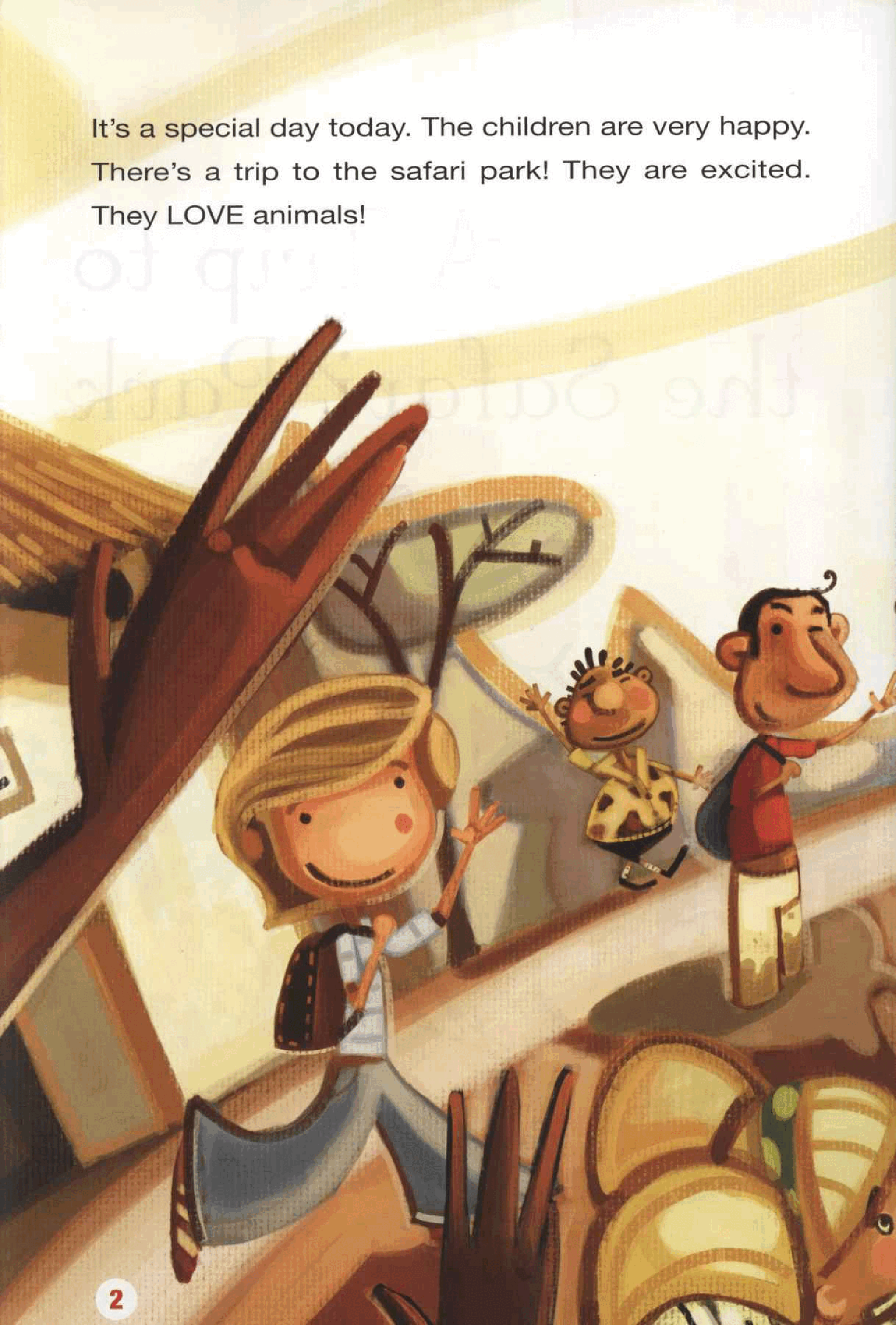 【Earlyreads】(LEVEL 1) A Trip to the Safari Park.pdf,第3页预览