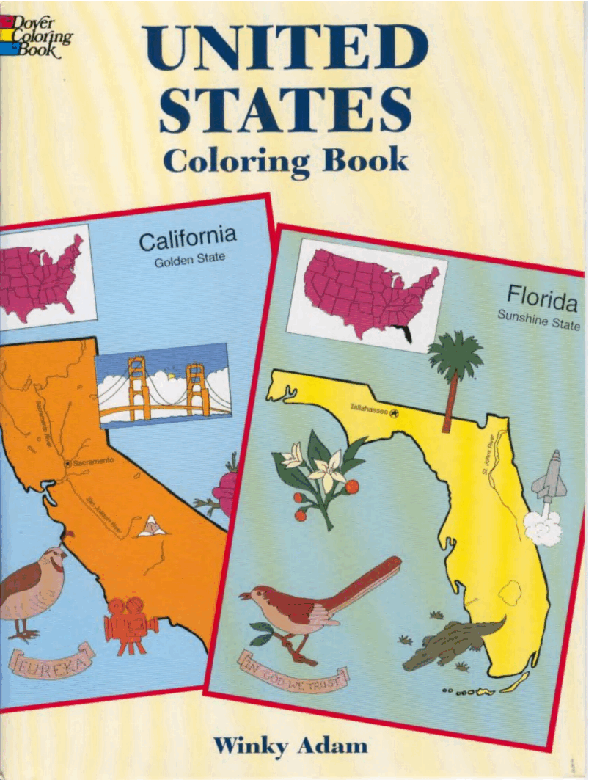 Dover Coloring Book - United States Coloring Book (1998) (LQ).pdf,第1页预览