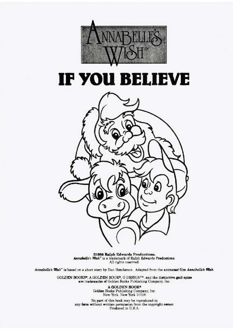 Annabelle's Wish Coloring Book (1998).pdf,第2页预览