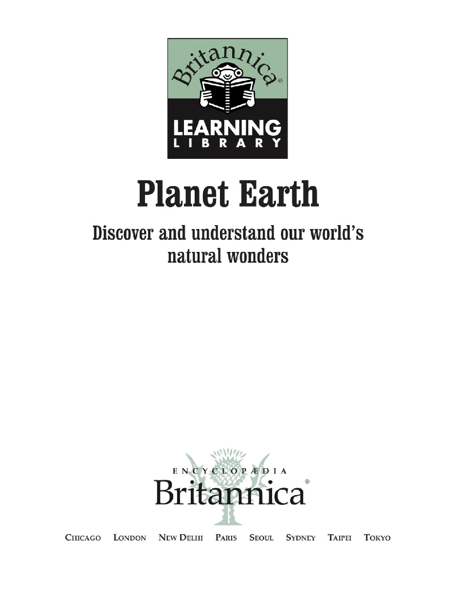Britannica Learning Library 002 - Planet Earth.pdf,第2页预览