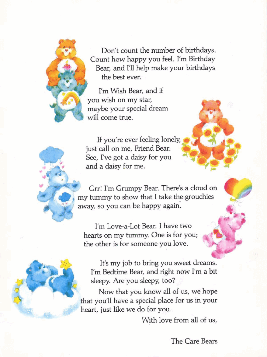 A Tale From the Care Bears - A Sister for Sam (1983) (Tinkerhelly).pdf,第3页预览