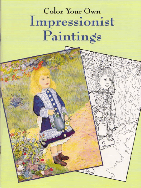 Color Your Own Impressionist Paintings (2005.Dover).pdf,第1页预览