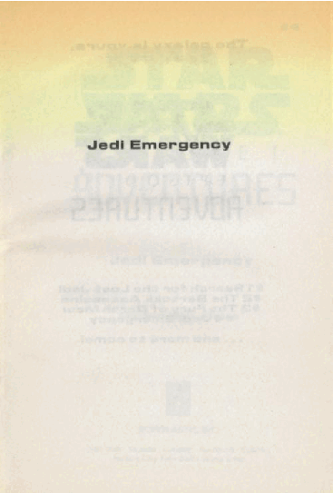 Star Wars Episode I Adventures 004 - Jedi Emergency (1999.Scholastic).pdf，第2页预览