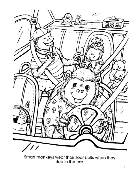 Dover Coloring Book - Animal Family Fun.pdf，第4页预览