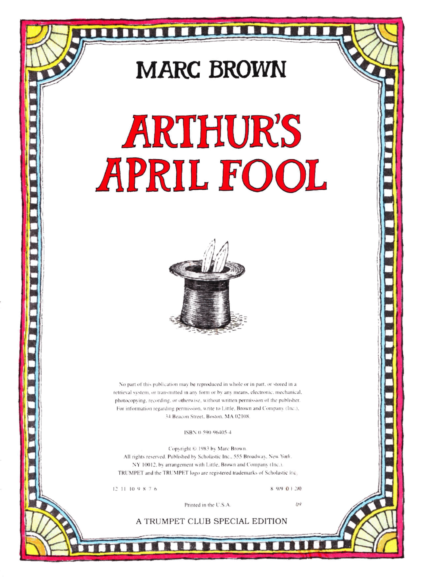 Arthur的An Arthur advanture系列Part 4—Arthur's April Fool.pdf，第2页预览
