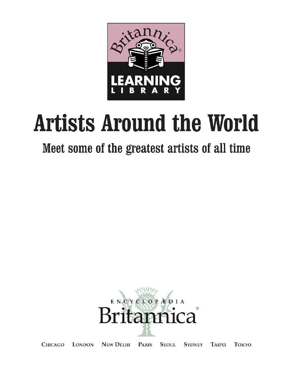 Britannica Learning Library 016 - Artists Around the World.pdf,第2页预览