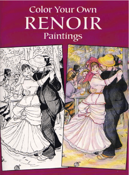 Color Your Own Renoir Paintings (2001.Dover) (LQ).pdf,第1页预览