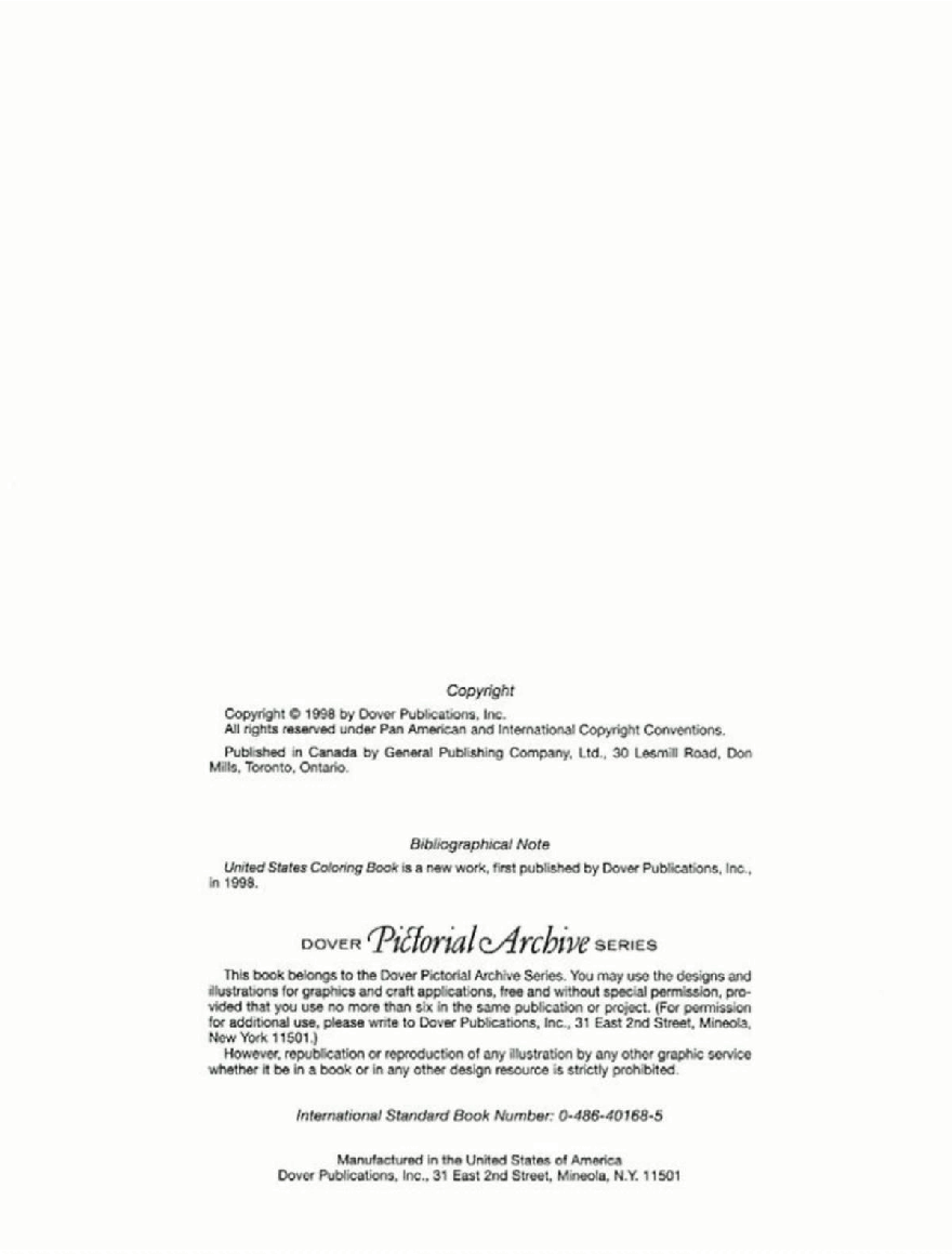 Dover Coloring Book - United States Coloring Book (1998) (LQ).pdf,第4页预览