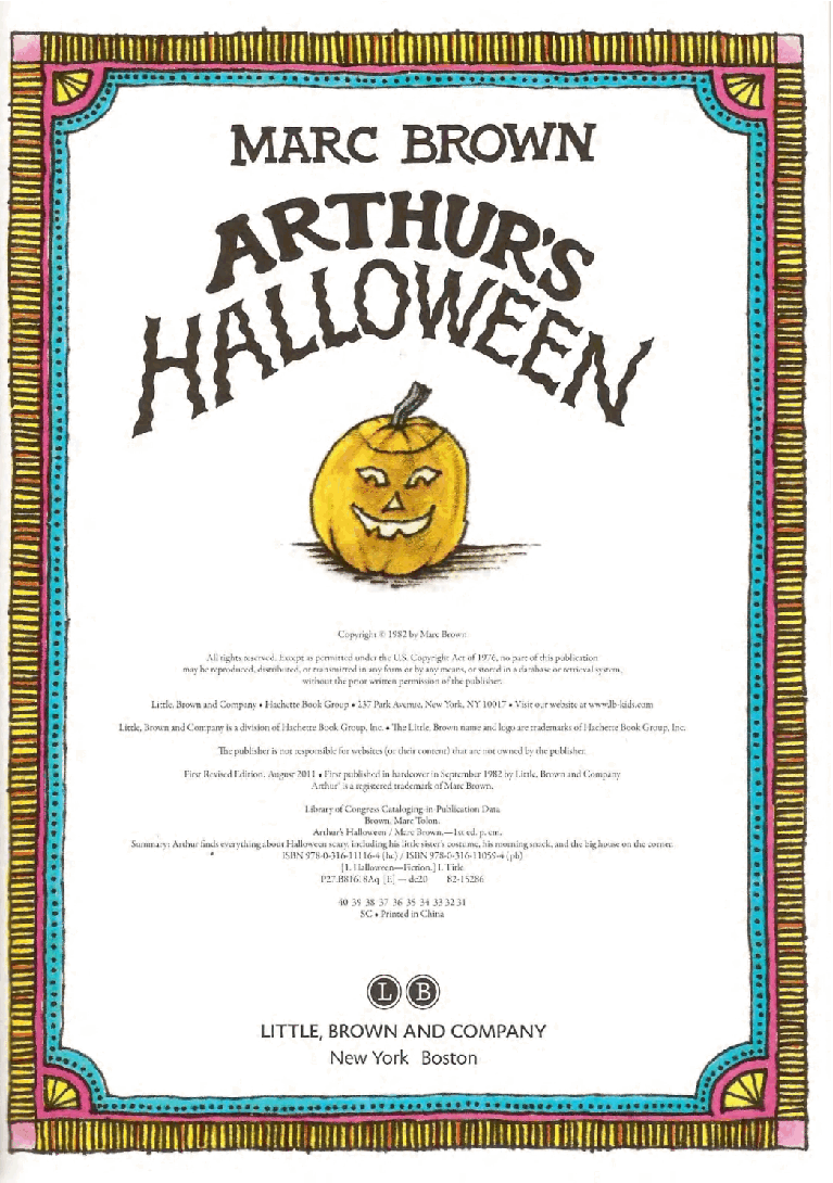 Arthur的An Arthur advanture系列Part 4—Arthur_s halloween.pdf,第3页预览