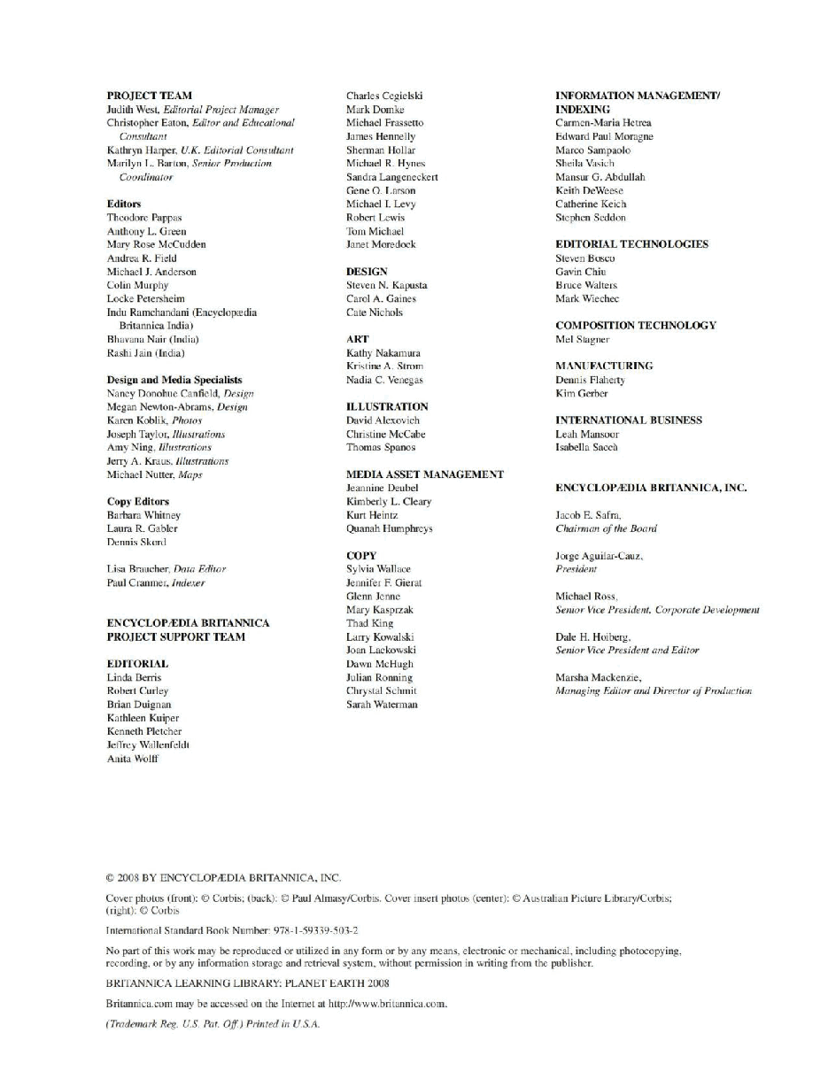 Britannica Learning Library 002 - Planet Earth.pdf,第3页预览