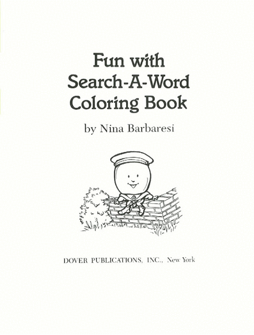 Dover Coloring Book - Fun with Search-A-Word Coloring Book (1990) (LQ).pdf,第2页预览
