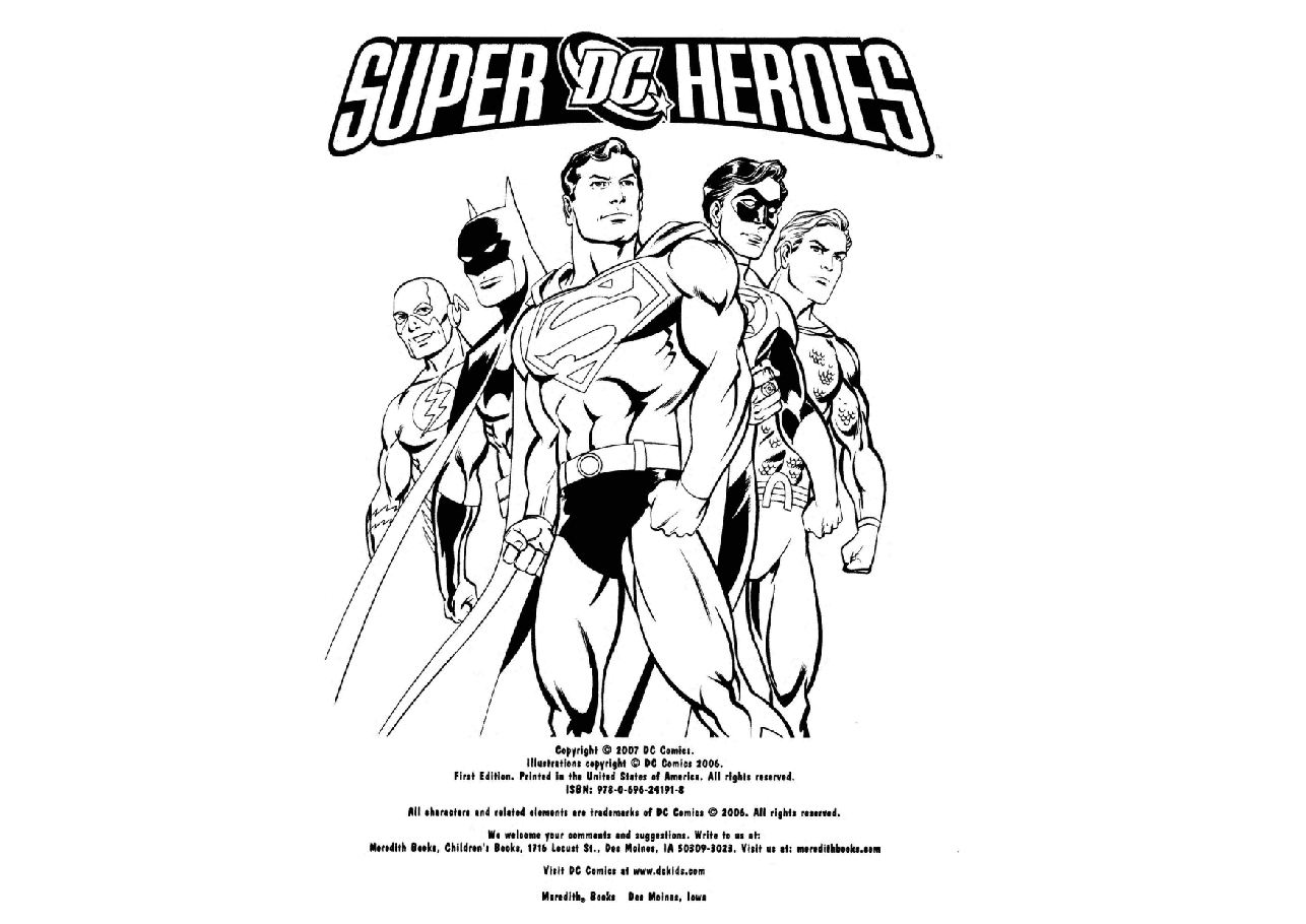 DC Super Heroes Jumbo Color and Activity Book (2007)(c2c)(ActionComics-DCP).pdf,第3页预览