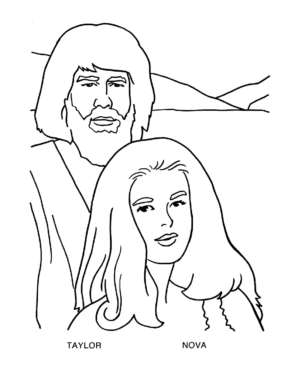 Planet Of The Apes Coloring Book - c1837.pdf，第3页预览