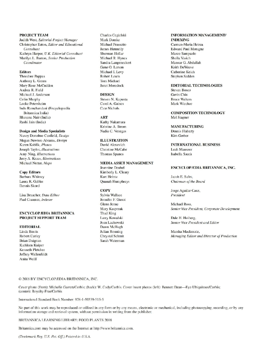 Britannica Learning Library 014 - Food Plants.pdf,第3页预览