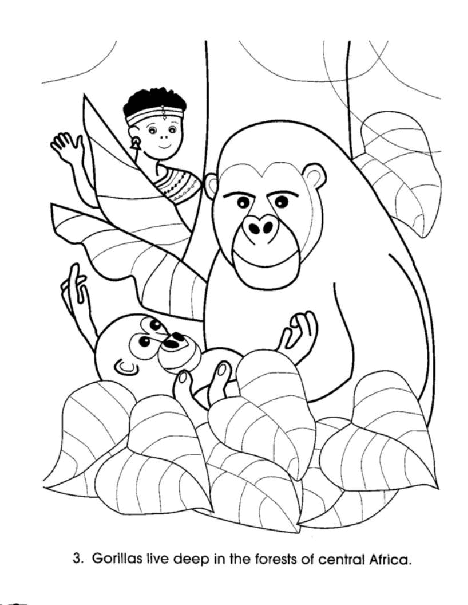 Dover Coloring Book - Animals Friends from Around the World.pdf,第4页预览