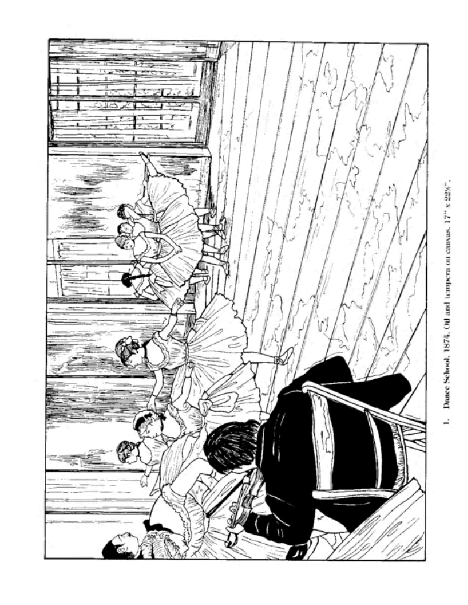 Dover Coloring Book - Color Your Own Degas Paintings (2002) (LQ).pdf，第3页预览