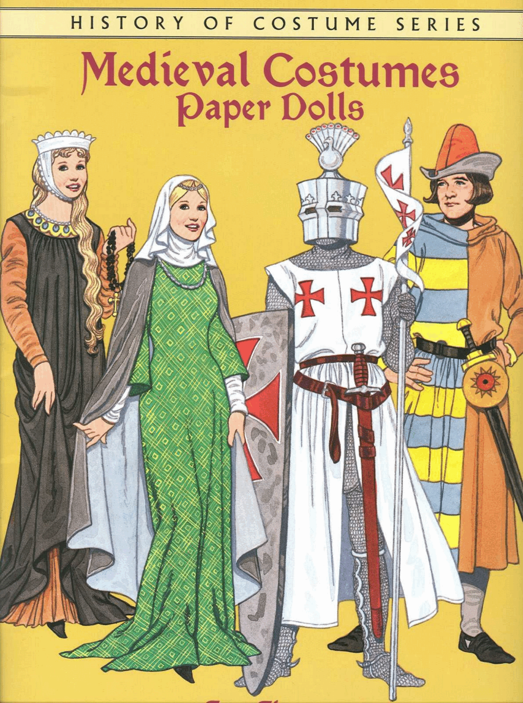 Medieval Costumes Paper Dolls (1996.Dover).pdf,第1页预览