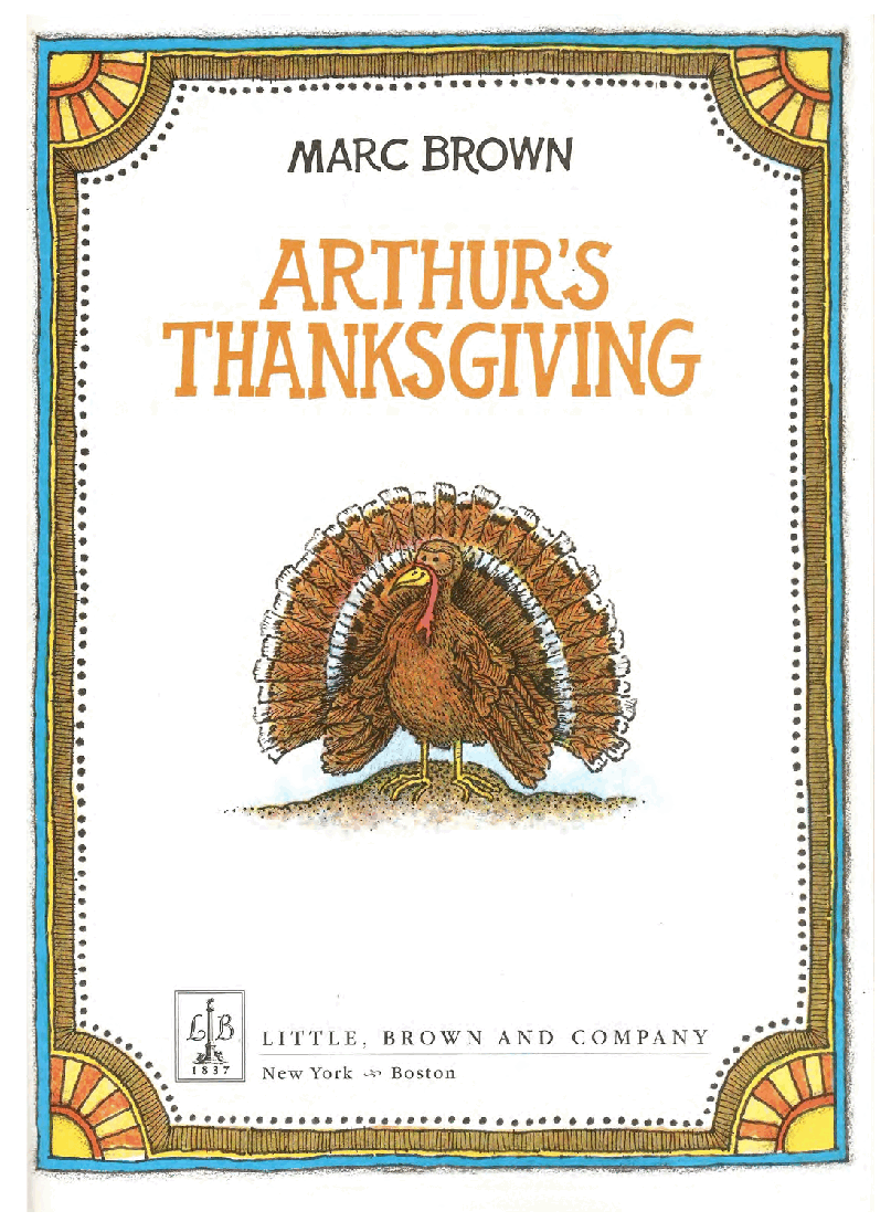 Arthur的An Arthur advanture系列Part 2—Arthur__s_thanksgiving.pdf,第3页预览