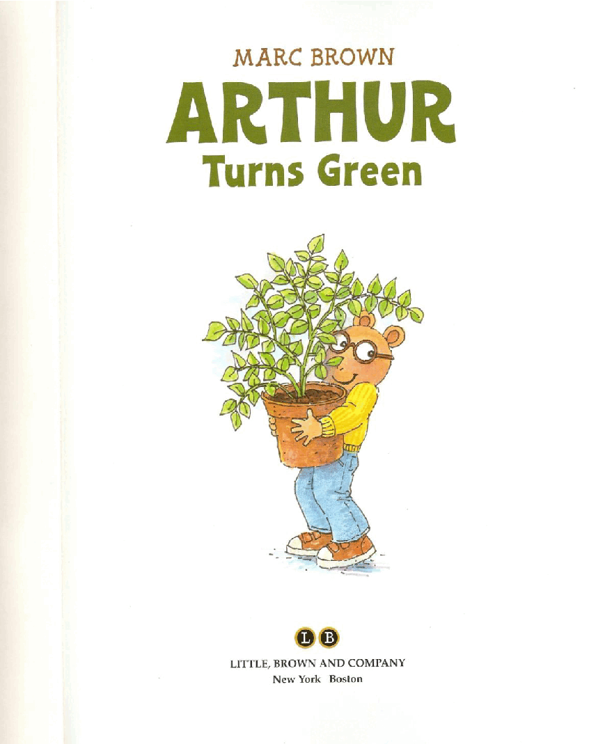 Arthur的An Arthur advanture系列Part 4—Arthur_turns_green.pdf,第3页预览