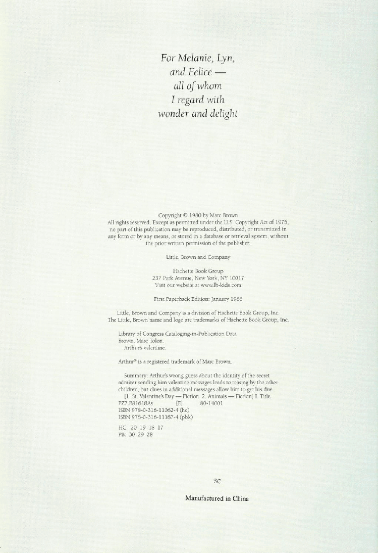 Arthur的An Arthur advanture系列Part 3—Arthur__s_valentine.pdf,第4页预览