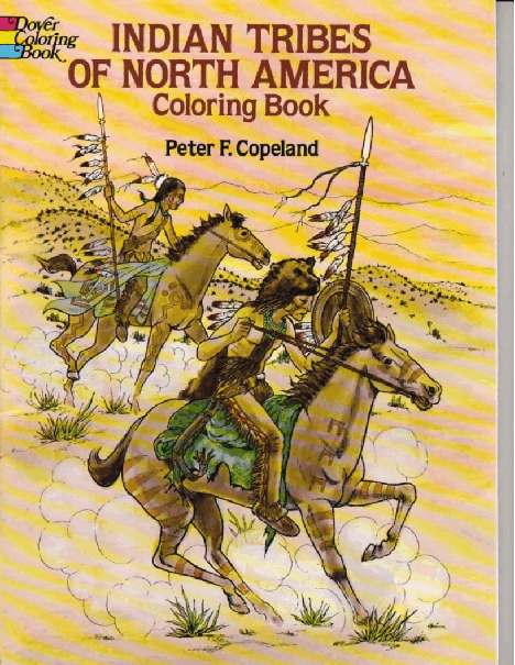 Dover Coloring Book - Indian Tribes of North America Coloring Book (1990) (LQ).pdf,第1页预览