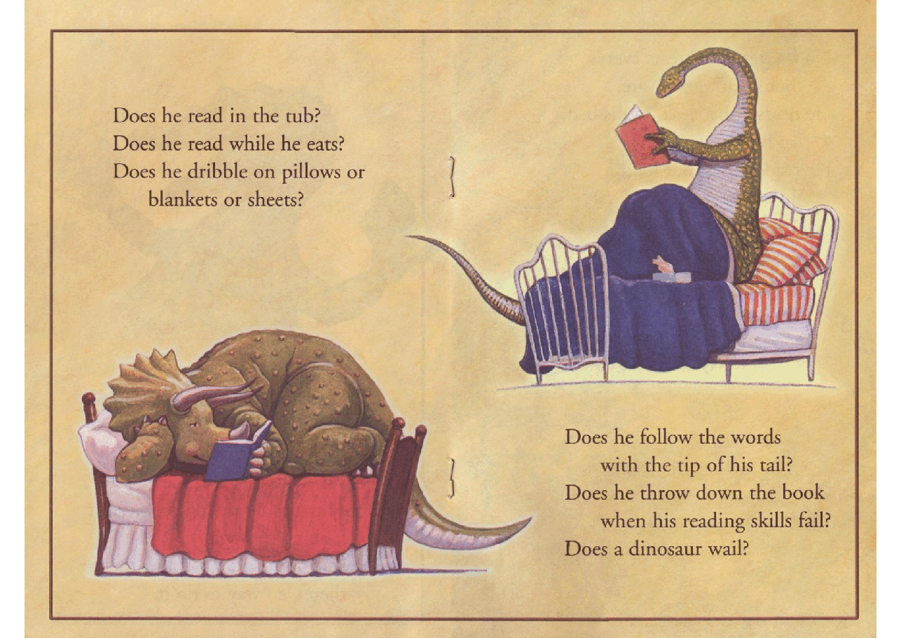 How Do Dinosaurs Learn to Read (2003.Scholastic) (Brainiac).pdf,第4页预览