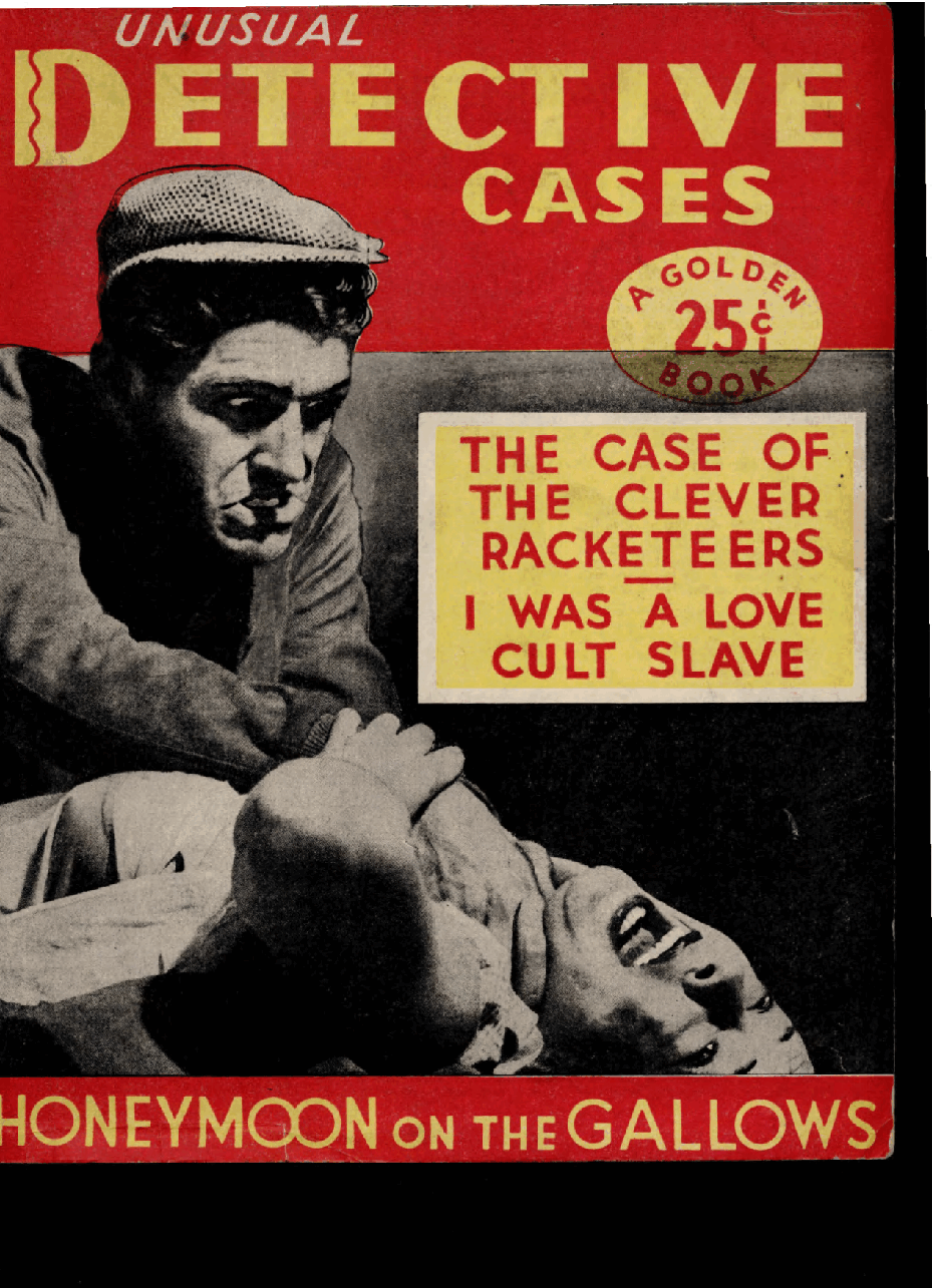 Unusual Detective Cases (c1940s.Golden Books).pdf,第1页预览