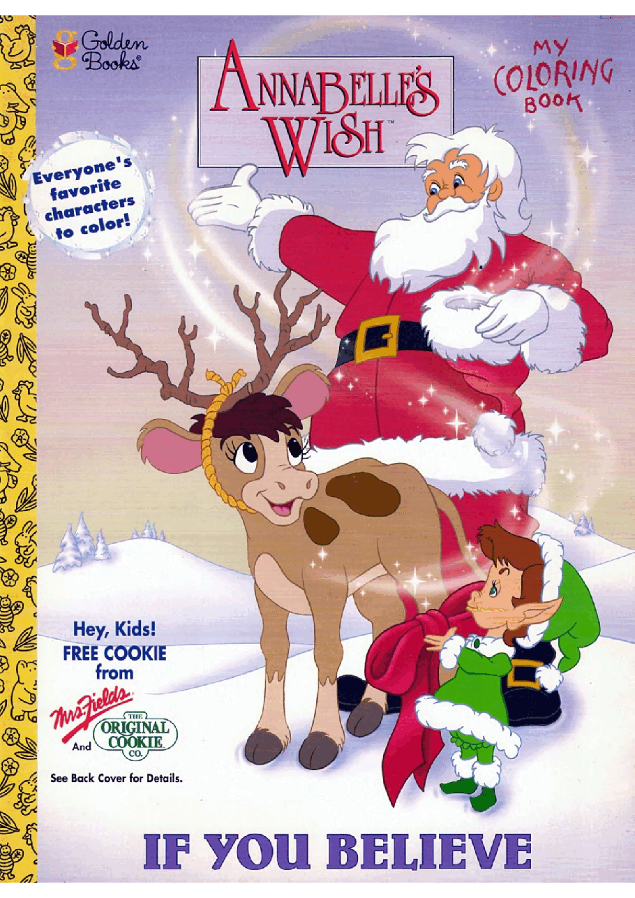 Annabelle's Wish Coloring Book (1998).pdf,第1页预览