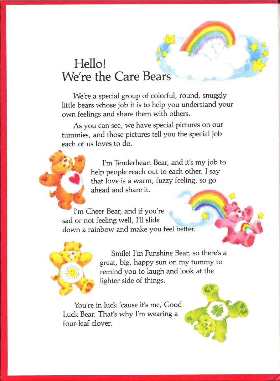 A Tale From the Care Bears - A Sister for Sam (1983) (Tinkerhelly).pdf,第2页预览