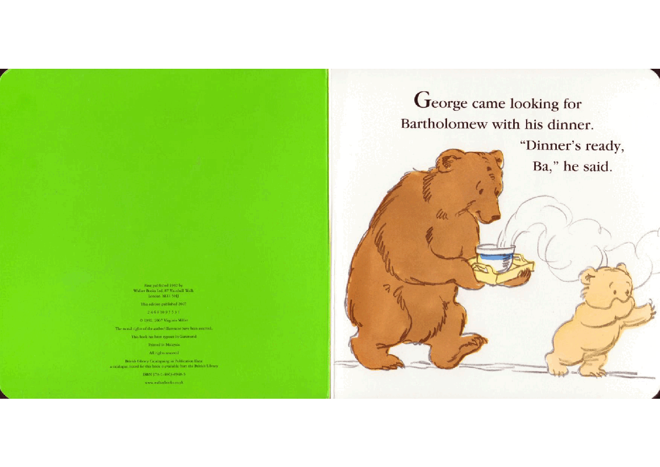 Eat Your Dinner! A Story About Table Manners (2007.Candlewick Press) (Brainiac).pdf,第2页预览