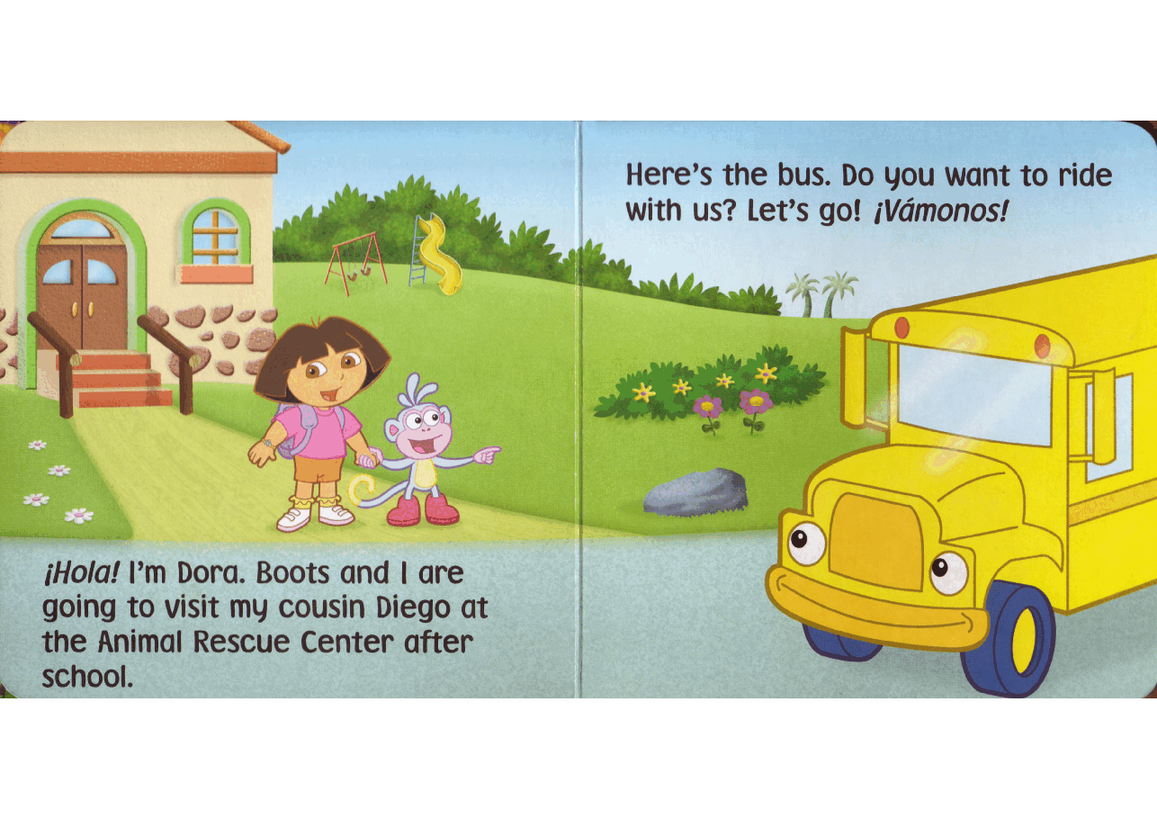 Dora Goes for a Ride (2004.Simon Spotlight-Nick Jr.) (Brainiac).pdf,第3页预览