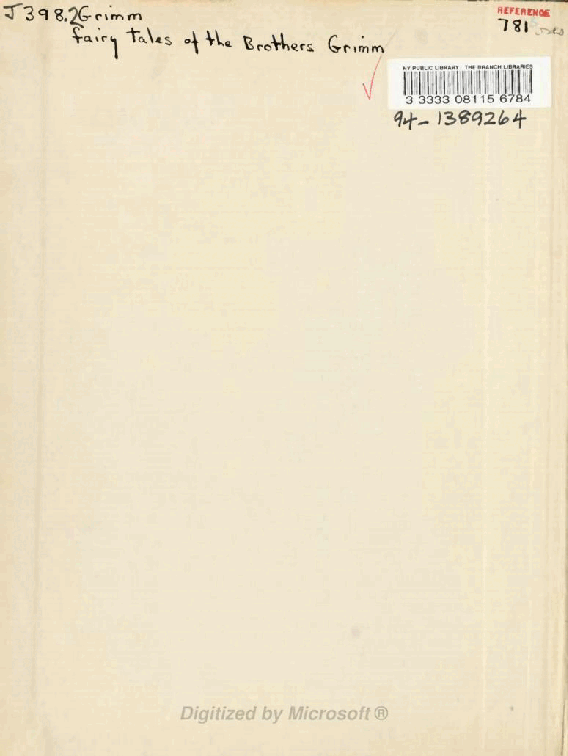 The Fairy Tales of the Brothers Grimm (1909.Doubleday).pdf,第2页预览