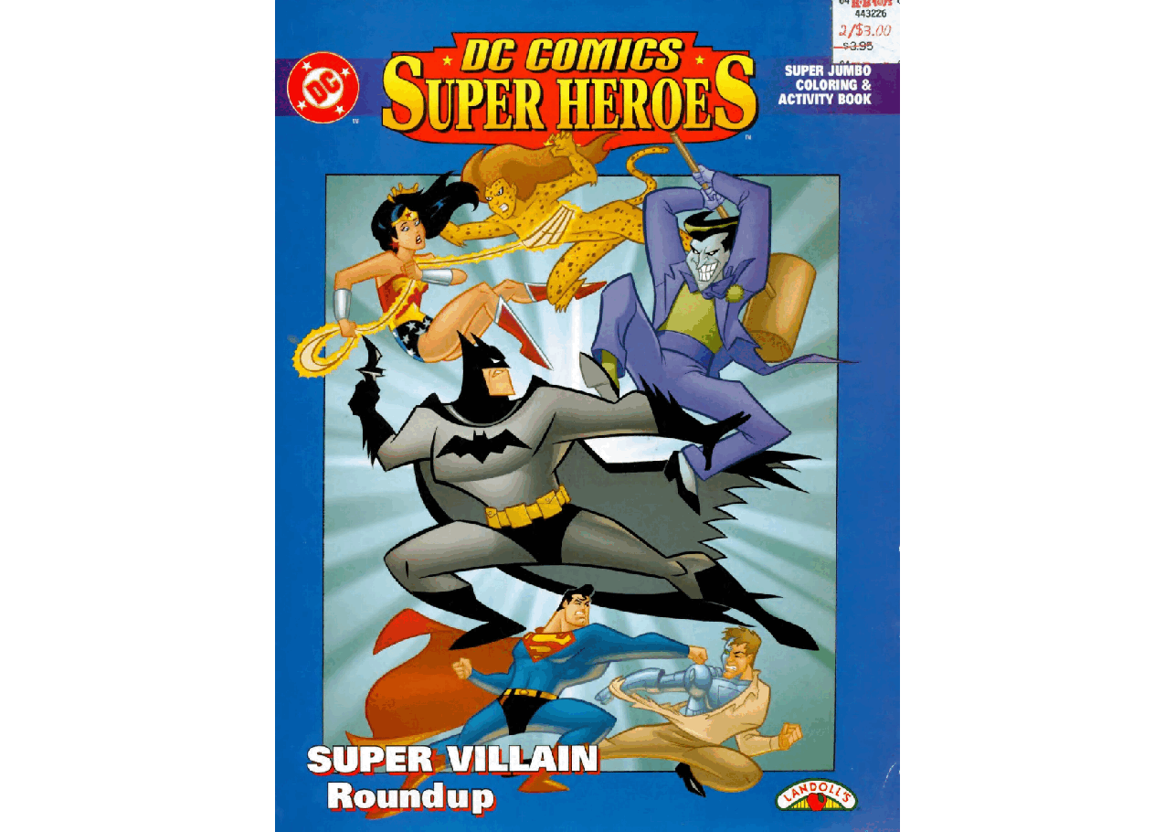 DC Comics Super Heroes Coloring Book Super Villain Roundup (1999)(c2c)(ActionComics-DCP).pdf,第1页预览