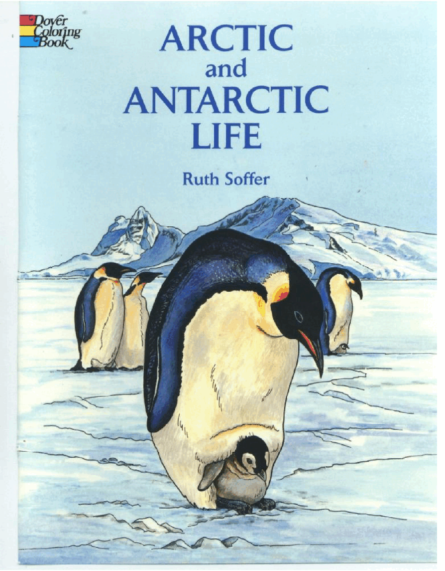 Dover Coloring Book - Arctic and Antarctic Life.pdf,第1页预览