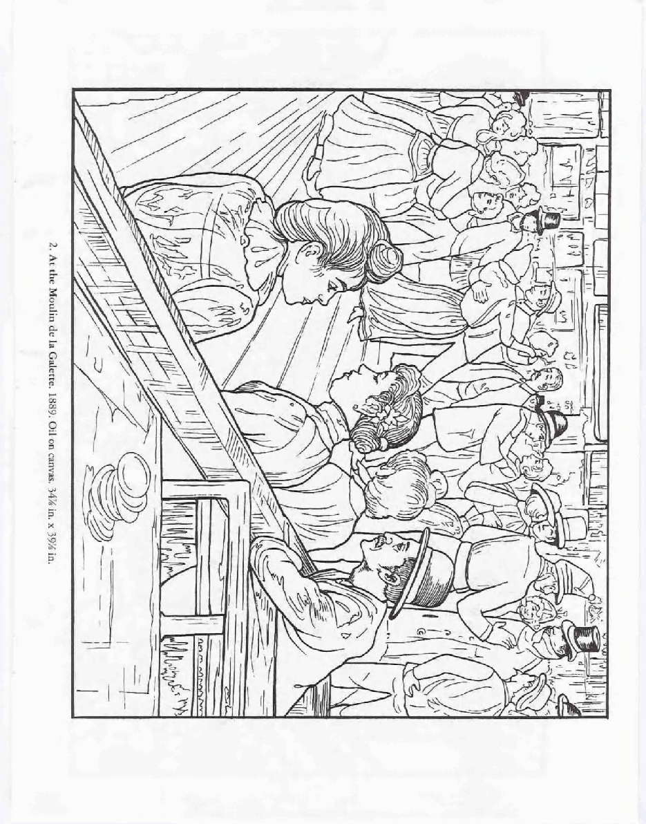 Color Your Own Toulouse-Lautrec Masterpieces (Dover).pdf,第3页预览