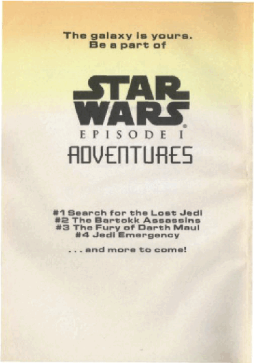 Star Wars Episode I Adventures 004 - Jedi Emergency (1999.Scholastic).pdf，第3页预览