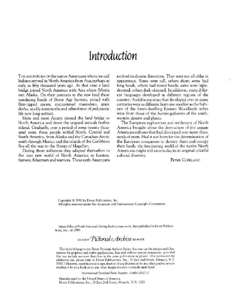 Dover Coloring Book - Indian Tribes of North America Coloring Book (1990) (LQ).pdf,第4页预览