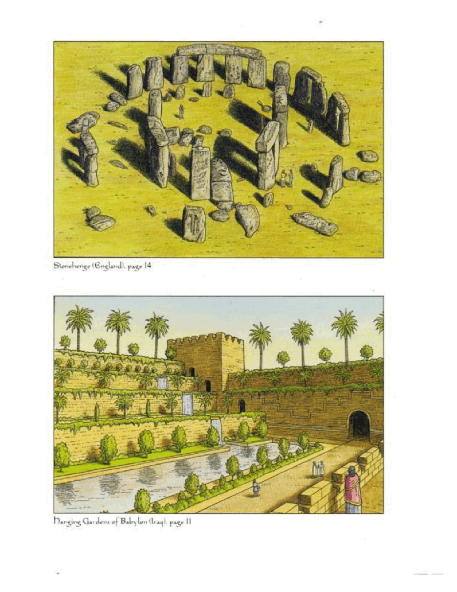 Wonders Of The World Coloring Book (Dover Coloring Book).pdf,第2页预览