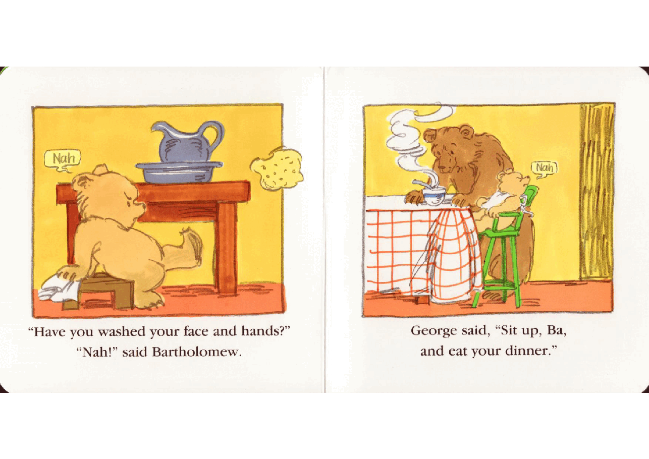 Eat Your Dinner! A Story About Table Manners (2007.Candlewick Press) (Brainiac).pdf,第3页预览