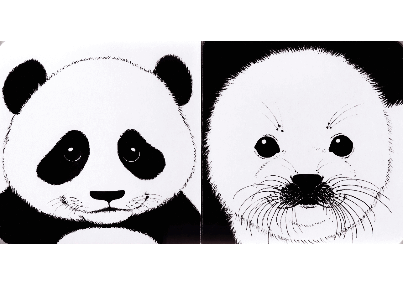 Baby Animals Black and White (1998.Charlesbridge) (Brainiac).pdf,第2页预览