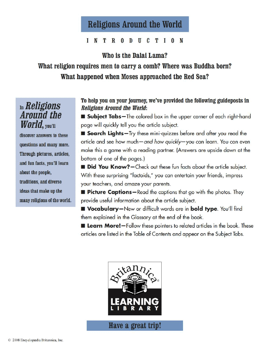 Britannica Learning Library 008 - Religions Around the World.pdf,第4页预览