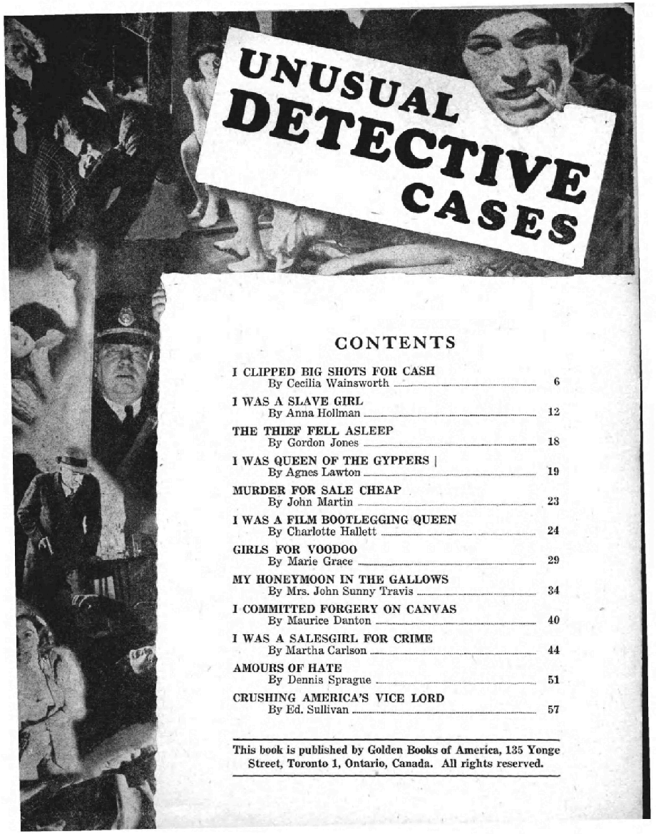Unusual Detective Cases (c1940s.Golden Books).pdf,第3页预览