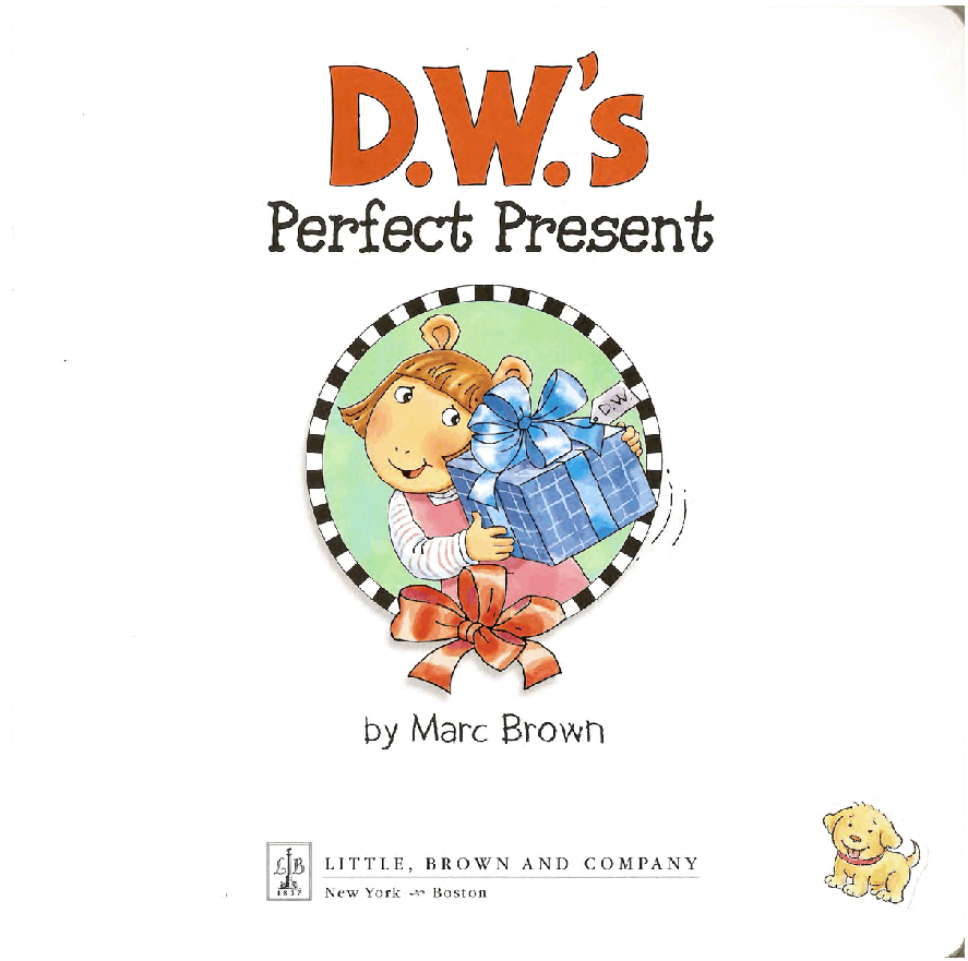 Arthur的妹妹D.W.的故事系列—D.W.__s_perfect_present.pdf,第3页预览