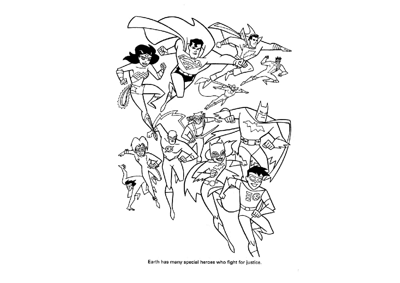 DC Comics Super Heroes Super Jumbo Coloring and Activity Book (1998)(c2c)(ActionComics-DCP).pdf,第4页预览