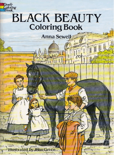 Dover Coloring Book - Black Beauty Coloring Book (LQ).pdf,第1页预览