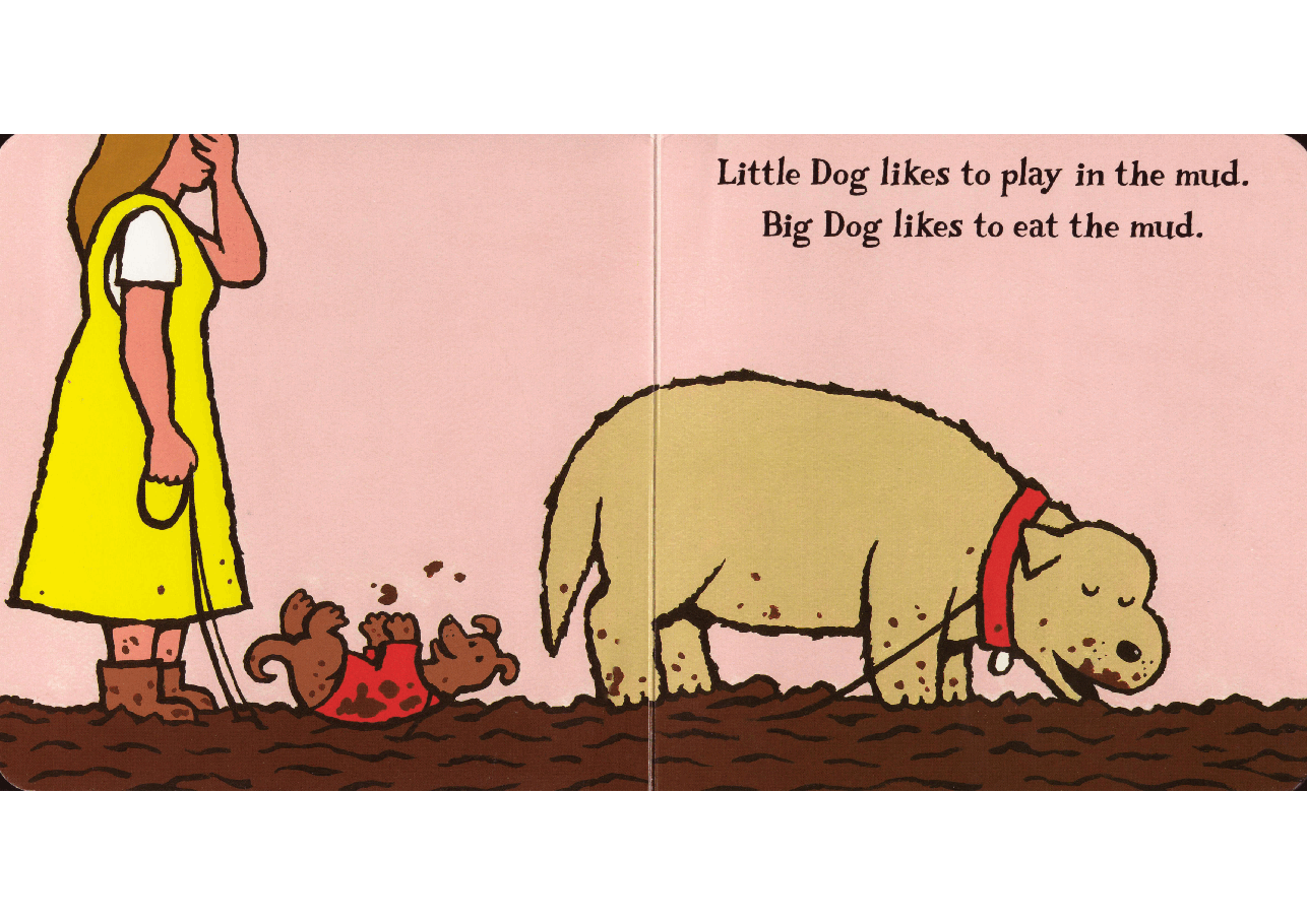 Big Dog and Little Dog Going for a Walk (1997.Red Wagon Books) (Brainiac).pdf,第3页预览